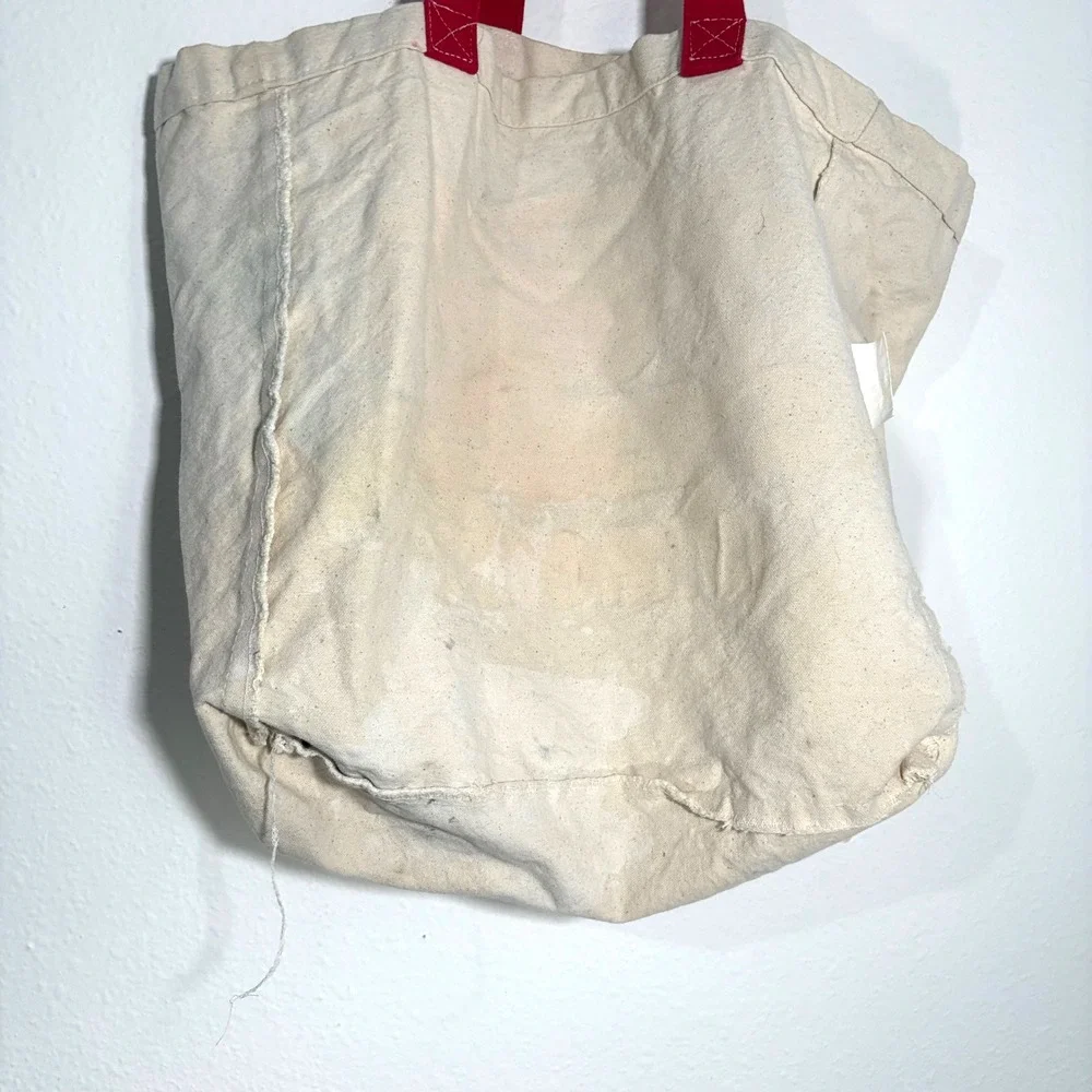 Taylor Swift Merch Swifties Tote Bag‎ Aussino Solid Cotton Canvas Red Era 2012
